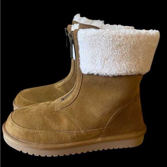 UGG | Koolaburra Boots Lytta Tan Suede Boots | Winter Boots | UGG Boots size 7 - Picture 10 of 13